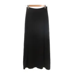 ジェイクルー J.CREW ロングスカート フレア XS イージー 黒 ブラック /NU ■GY59のサムネイル