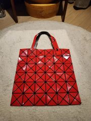 美品　BAOBAO バオバオ TOKOLOCOM レッド　パネルトートバッグ 美品 BAOBAO バオバオ TOKOLOCOM レッド パネルトートバッグ - メルカリ