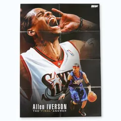 アイバーソン クリスポール NBA バスケ 大判両面ポスター B2のサムネイル