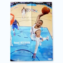 ウェストブルック リラード NBA バスケ 大判両面ポスター B2のサムネイル
