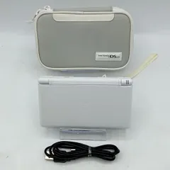 【中古動作品】任天堂 ニンテンドーDS lite ホワイト 本体・USBケーブル・ソフトケースセット 動作確認済み Nintendo DS Lite