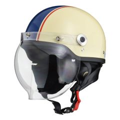 美品】レッドバロン ヘルメット ダブルライン シールド付き - メルカリ