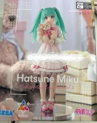 (未開封) 初音ミク SEGA セガ ルミナスタ コンセプト チュウ クマのぬいぐるみ フィギュア vol 3