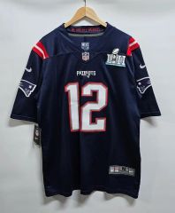 Nike NFL Patriots Brady 12 ユニフォーム 3XL - メルカリ