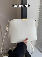 バッグ レディース ショルダーバッグ ヴィンテージ コントラストカラー シンプル装飾クロスボディバケツバッグ