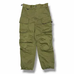 参考上代64900円 ripvanwinkle 24AW Bush Pants ブッシュパンツ カーゴパンツ リップヴァンウィンクル RB-606 カーキ M （15789M）のサムネイル