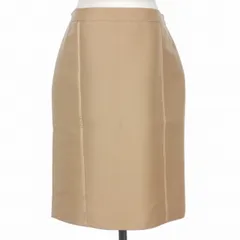 アルベルタ フェレッティ ALBERTA FERRETTI イタリア製 シルク混 ストレッチタイトスカート 42 ベージュ U V01101628 国内正規のサムネイル