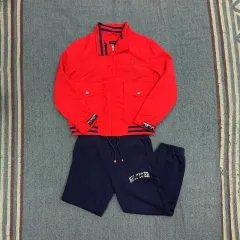(4-5歳 / 116) Tommy Hilfiger トミーヒルフィガー キッズ 子供 セットアップ セット (トップス+ズボン)のサムネイル