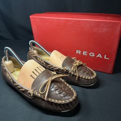 未使用 REGAL パイソン柄 ローファー 合成皮革 - メルカリ