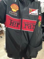 フェラーリ レーシングジャケット ブルゾン キルティング ワッペン