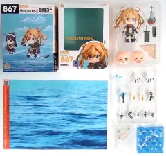 【中古】フィギュア [特典付き] ねんどろいど 阿武隈改二 「艦隊これくしょん～艦これ～」 GOODSMILE ONLINE SHOP限定