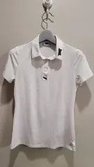 PXG レディース 白 半袖 ポロTシャツ