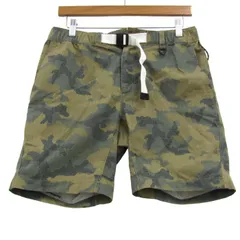 コロンビア ショートパンツ ボトムス カモフラ柄 迷彩柄 メンズ Mサイズ ベージュ×カーキ×青 Columbia 【中古】のサムネイル