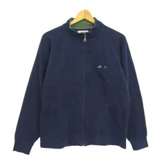 クロコダイル ブルゾン ジャケット コットン100% ブランド アウター メンズ Lサイズ ネイビー CROCODILE 【中古】のサムネイル