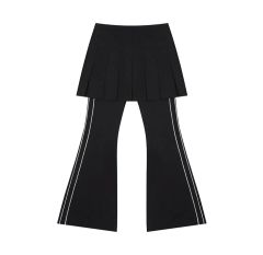 Miseki Seoul Track Pleats skirt pants - メルカリ