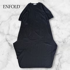 美品　kay me ケイミー スクエアネック　ストレッチワンピース 美品】kay me ケイミー スクエアネック サイドギャザー ノースリーブ