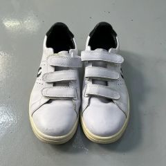 フレッドペリー ロー ホワイト ゴールド レザー スニーカー 靴 防水 26 