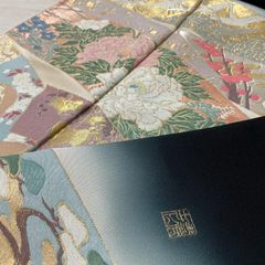 正絹【新品、未使用】6点フルセット【トールサイズ】極上逸品 金彩