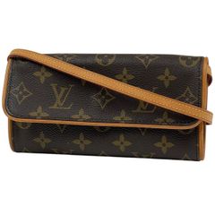 LOUIS VUITTON モノグラム ポシェットツインGM ショルダーバッグ