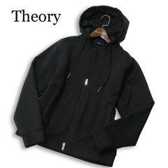 美品】Theory セオリー ジップアップパーカー（ブラック・Sサイズ