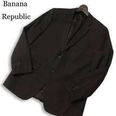 Banana Republic バナナリパブリック 通年★ 総裏 テーラード ジャケット Sz.40S メンズ 灰 グレーのサムネイル