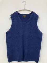 BEAMS ビームス ベスト M ネイビー 無地 メンズ レディース