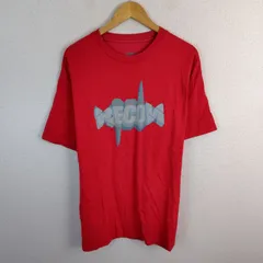 RECON リーコン 半袖 Tシャツ プリント レッド XL メンズ 古着 ストリート アメカジのサムネイル