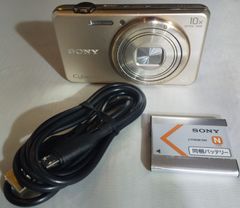 美品 SONY Cyber-shot DSC-WX200 ゴールド コンパクトデジカメ 1820万