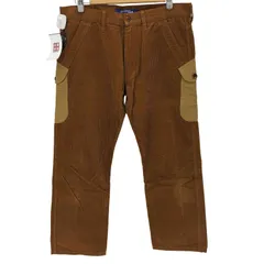 ジュンヤワタナベコムデギャルソンマン JUNYA WATANABE COMME des GARCONS MAN 09AW レザーシンチバック コーデュロイカーゴパンツ メンズ JPN：M のサムネイル
