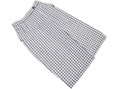 Karl Park Lane カールパークレーン ギンガムチェック ラップ風 スカート size11/白ｘ黒 ■◇ レディースのサムネイル
