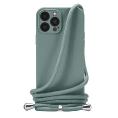 【新品】 Handodo スマホケース iphone 13promax用 ケース スマホ シリコン カバー 耐衝撃ケース ストラップ付きケース スマホショルダーケース 携帯ケース フルカバー 調節可能なショルダー 紐付き 首かけ 斜めがけ 薄型 カメラ保護 お