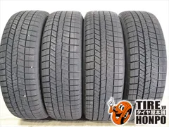 【中古 冬用】4本セット 205/55R16 91Q ダンロップ ウィンターマックスWM03 スタッドレスタイヤ 中古タイヤのサムネイル