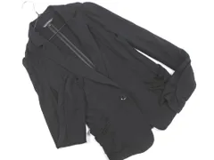 BUONA GIORNATA ボナジョルナータ スウエット テーラード ジャケット sizeS/黒 ■◇ レディースのサムネイル