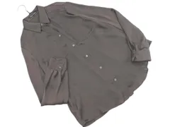 BUONA GIORNATA ボナジョルナータ 長袖 ブラウス シャツ sizeS/ブラウン ■◇ レディースのサムネイル