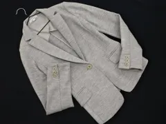 NARACAMICIE ナラカミーチェ ウール混 テーラード ジャケット size1/ライトグレー ◇■ レディースのサムネイル