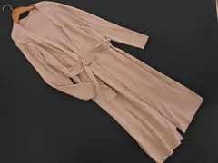 PROPORTION プロポーション ボディドレッシング リブ ロング ウエストベルト付き ショール カーディガン sizeF/ピンク ■◇ レディースのサムネイル