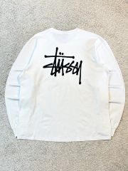 Stussy ステューシー グラフィックプリント長袖Tシャツ ロンT XLサイズ
