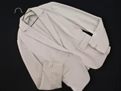 COMME CA ISM コムサイズム ストレッチ テーラード ジャケット size11/ライトグレー ■◇ レディース