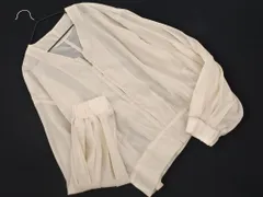AZUL BY MOUSSY アズールバイマウジー シアー ボリュームスリーブ ノーカラー ジャケット ベージュ ■◇ レディースのサムネイル