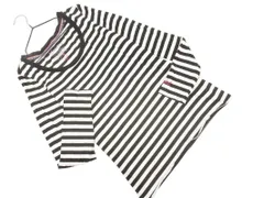 tommy girl トミーガール ボーダー カットソー sizeM/黒ｘ白 ■◇ レディースのサムネイル