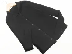 EVEX by KRIZIA エヴェックスバイクリツィア 襟付き フロントボタン ニット セーター size40/黒 ■◇ レディースのサムネイル