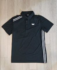 PXG ポロシャツ ブラック ストレッチ ドライ M - メルカリ