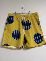 Timothy Striped Polka Dot Swim Short Saturdays NYC サタデーズ　ニューヨークシティ 水着・スイムグッズ 水着 イエローのサムネイル