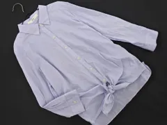 ef-de エフデ ロールアップ シャツ size11/水色 ■◇ レディースのサムネイル