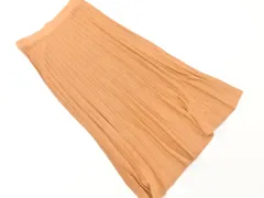 Perle Peche ペルルペッシュ ニット ロング スカート size38/茶 ■◇ レディースのサムネイル
