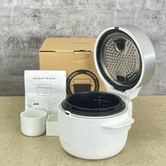 展示品 バルミューダ ザ ゴハン 電気炊飯器  K03A-WH ホワイト 0.54L 3合炊き 【中古】動作保証 / 516956のサムネイル