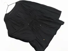 MICHAEL KORS マイケルコース ペプラム ブラウス シャツ size4/黒 ■◇ レディースのサムネイル