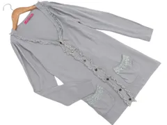 ANNA SUI アナスイ レース カーディガン size2/グレー ■◇ レディースのサムネイル