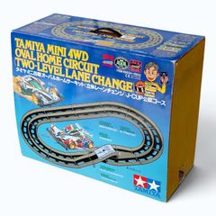 ミニ四駆オーバルホームサーキット 立体レーンチェンジ J-CUP公認