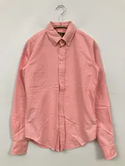 Ralph Lauren ラルフローレン シャツ/ブラウス 0 ピンク 無地 ミドル丈 長袖 ボタンダウン レディース